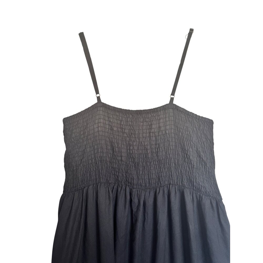 Raviya Crochet Swim Cover Up Size 0X Sundress Smocked Stretch Adjustable Straps - Picture 6 of 14